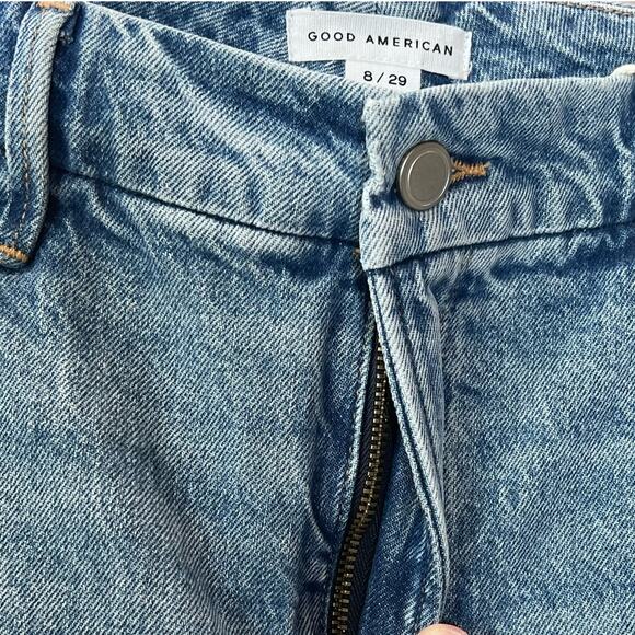 Good American Women's Straight Leg Jeans - Light Blue - Picture 6 of 11